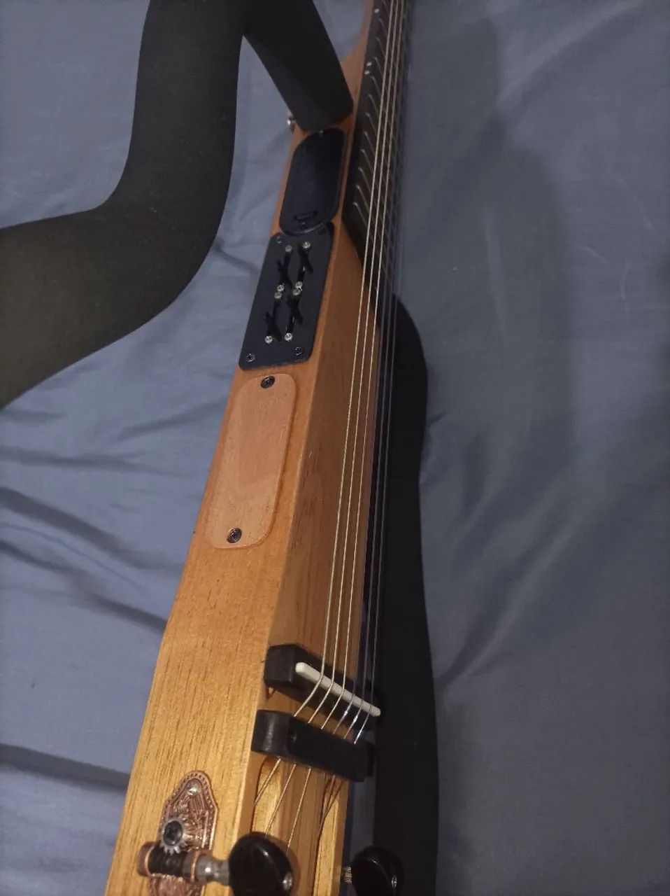 Violão nylon vazado low guitars - Foto 2