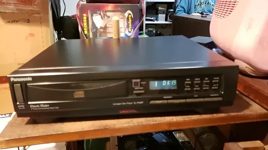 Cd Player Panasonic SL P30bp Sem Controle #av