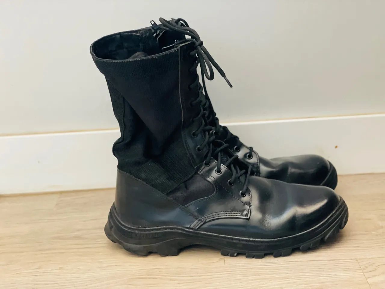 Coturno Tático Coturno Troller Com Ziper Coturno Tático Coturno