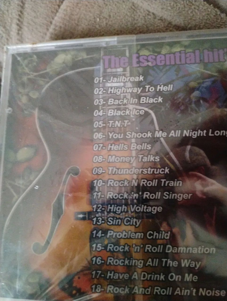 Cd ACDC Essencial Hits  - Foto 3