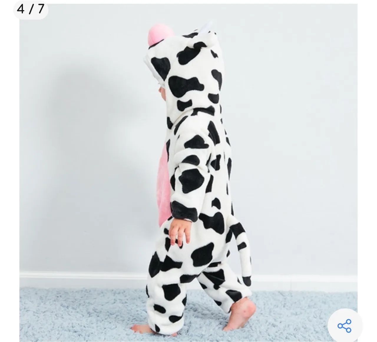 Roupa infantil de vaquinha - Foto 4