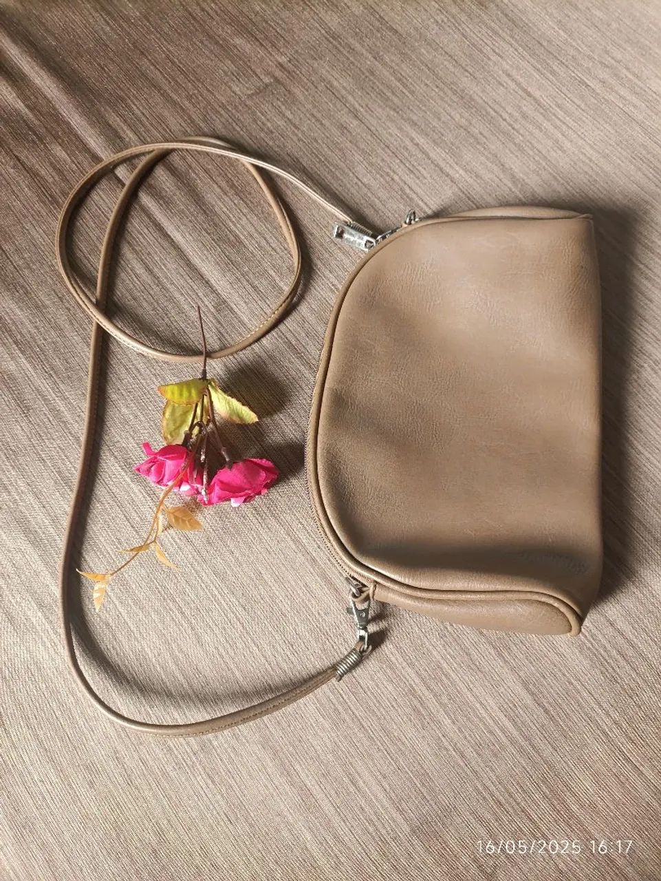 Bolsa de ombro Bege 