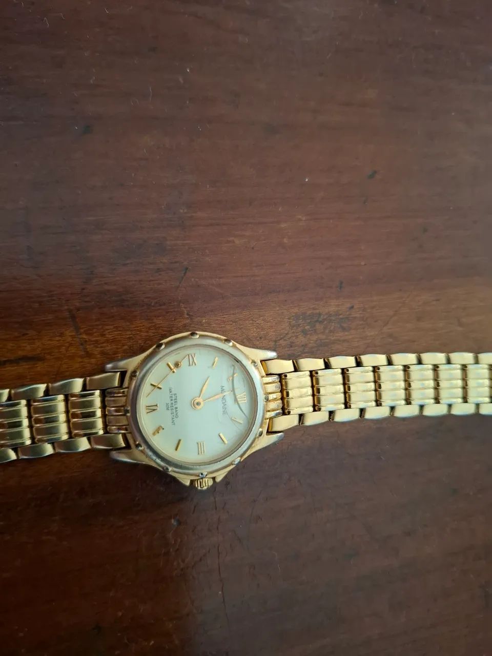 Relógio Feminino Dourado - Foto 3