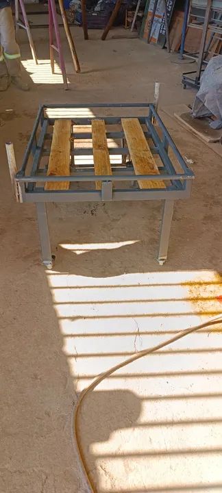 Carrinho carga para caixa térmica e de isopor - Foto 2