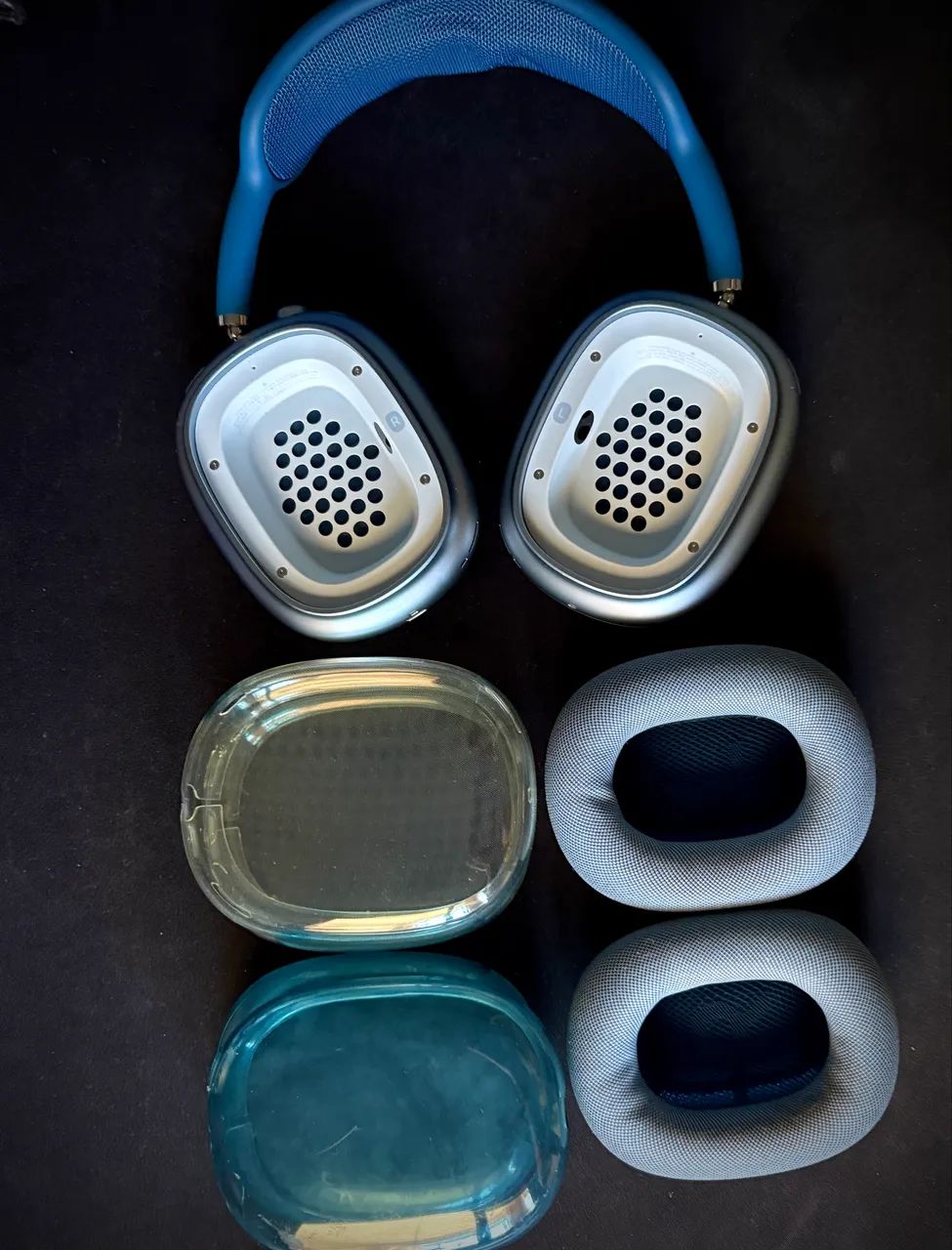 AirPods Max cor Azul-Céu - Original Apple - Fones de Ouvido