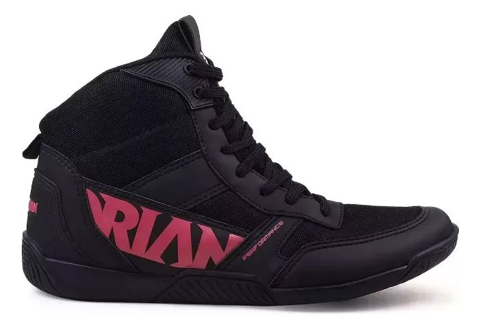 Tênis Esporte Pretorian Preto Com Letras Rosa - Número 43 - Foto 2