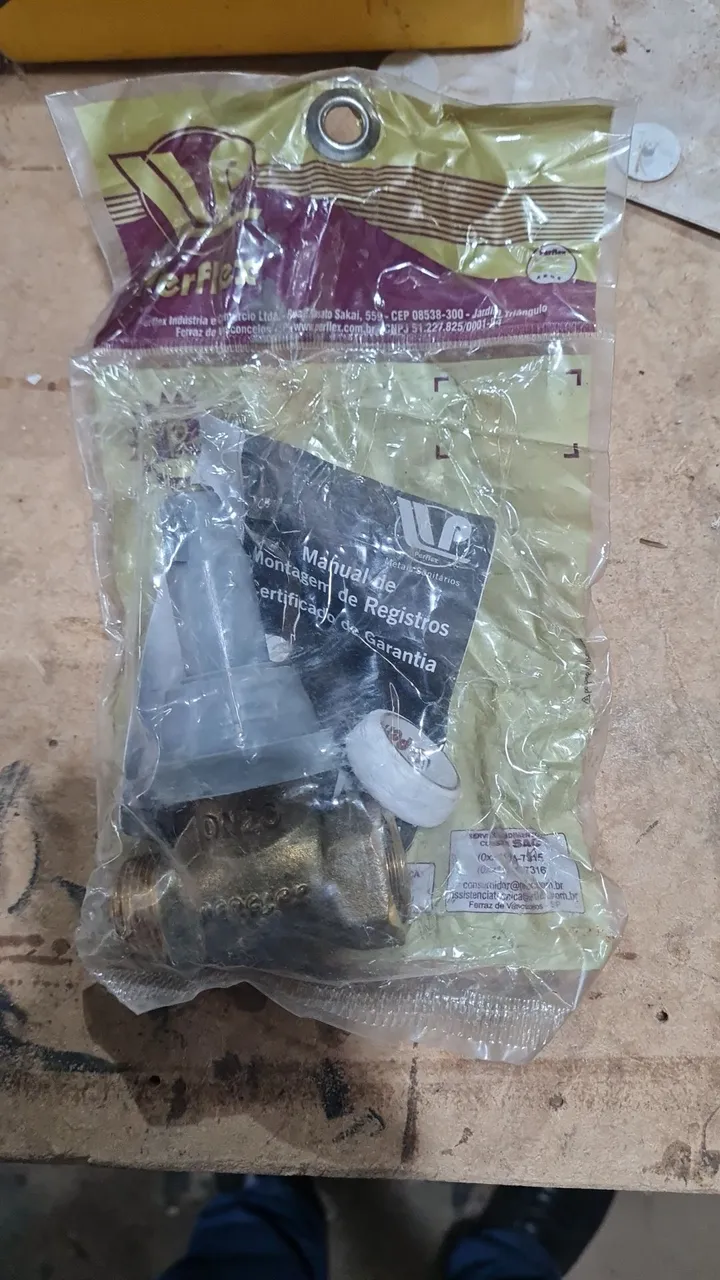 Registro de gaveta 3/4 marca Perflex