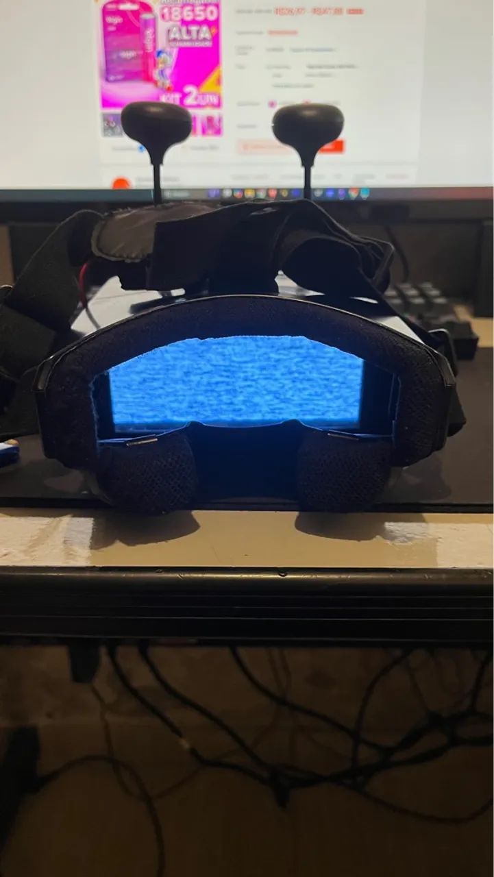 Óculos Drone FPV Goggles Eachine EV800D - Foto 3