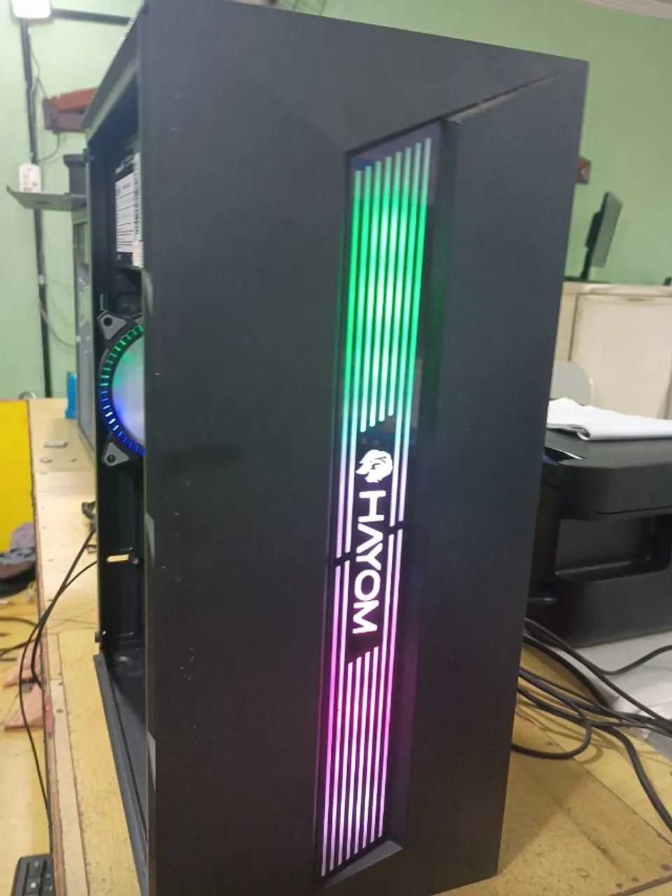 pc gamer completo i7 ,ssd ,gforce ,monitor 19p ,tecado e mouse 