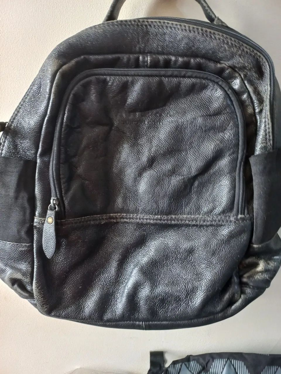 Mochila de couro