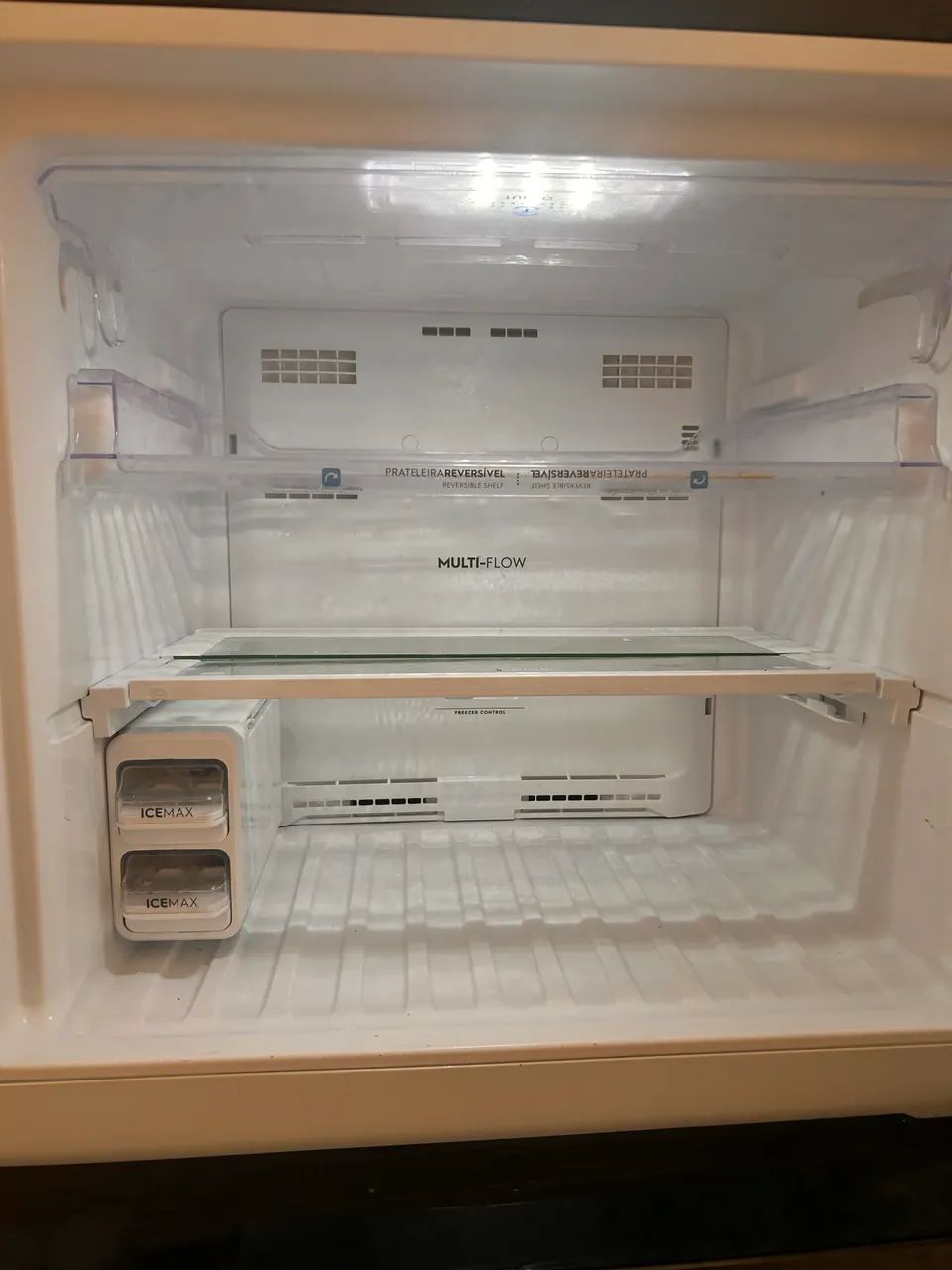 Geladeira Electrolux Frost Free Inverter 431L AutoSense Duplex Cor Black Inox Look  - Foto 4