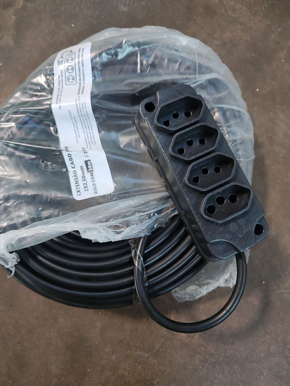 Extensão elétrica 50m²