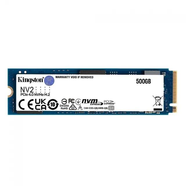 Ssd Nvme Nv2 PCie 4.0 Kingston SNV2S/500G 500GB 