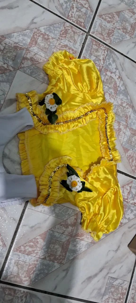 Fantasia girassol infantil  - Foto 2