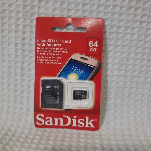 lote 500 cartões memória 64 gb sandisk