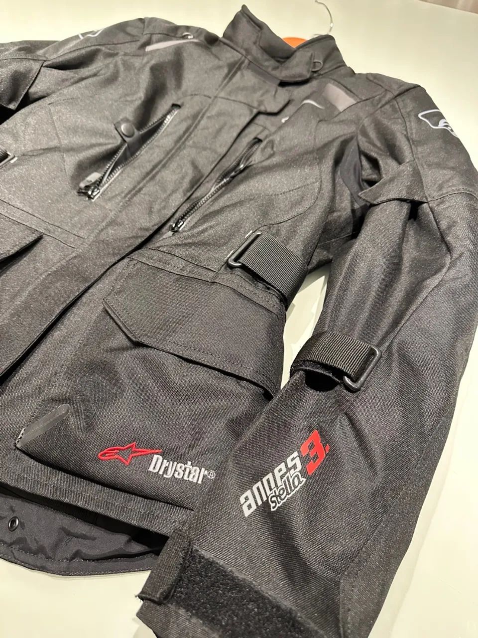 Jaqueta Masculina Alpinestars Couro Legítimo Tam 48 (Equivalente a