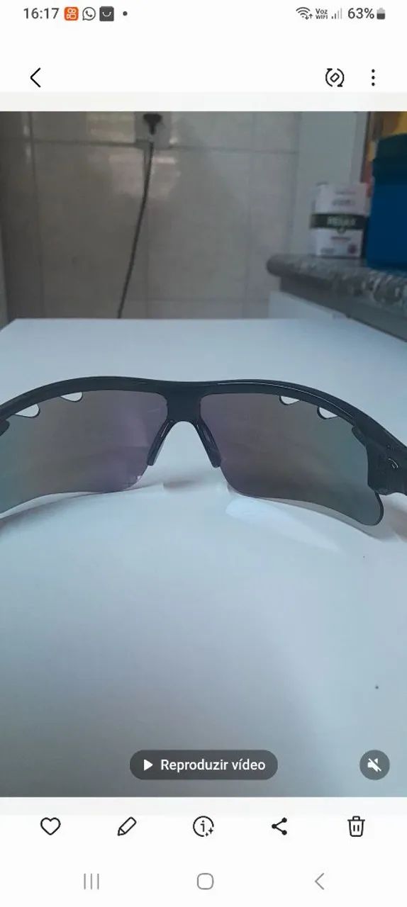 ** ÓCULOS OKLEY DE CICLISTA ( MADE IN USA ) . - Foto 3