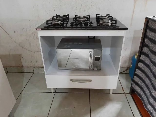 Balcão para fogão cooktop forno mila - Foto 6