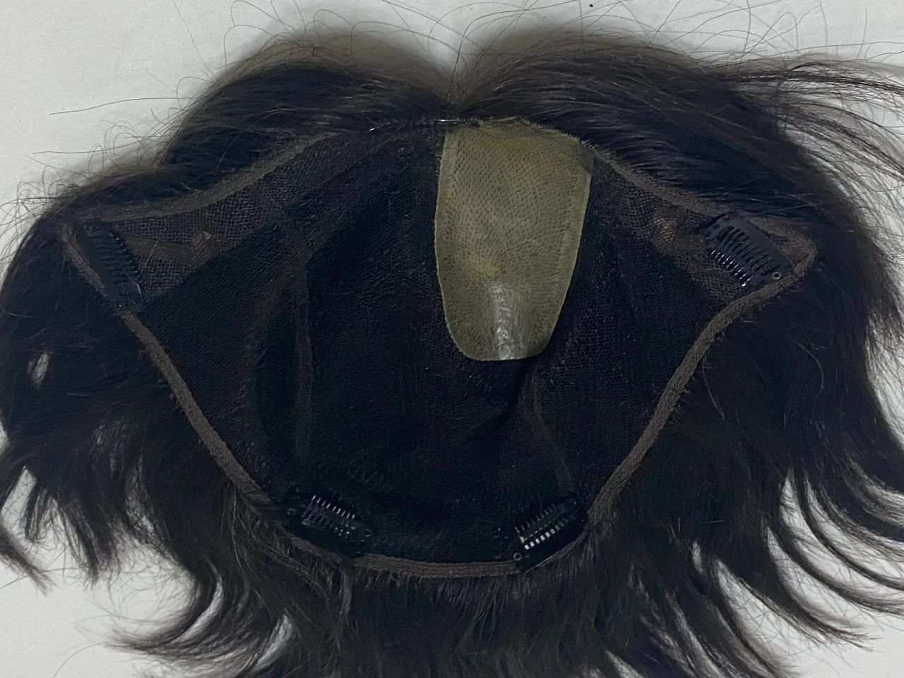 prótese capilar micro pele cabelo indiano novo com corte - Foto 4