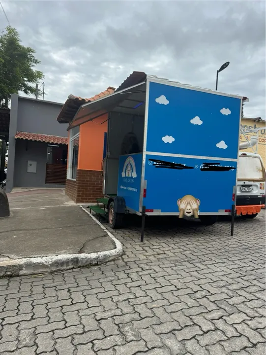 Trailer , food truck, loja itinerante NOVO