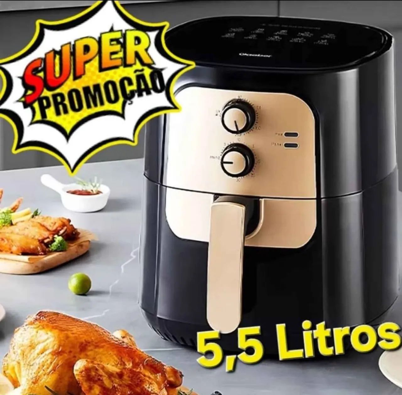 Air Fryer 5,5 Litros - Super Promoção!