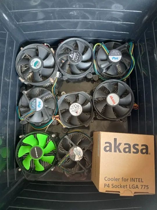 Kit lote peças pc computador desktop notebook hardware64289275606147121