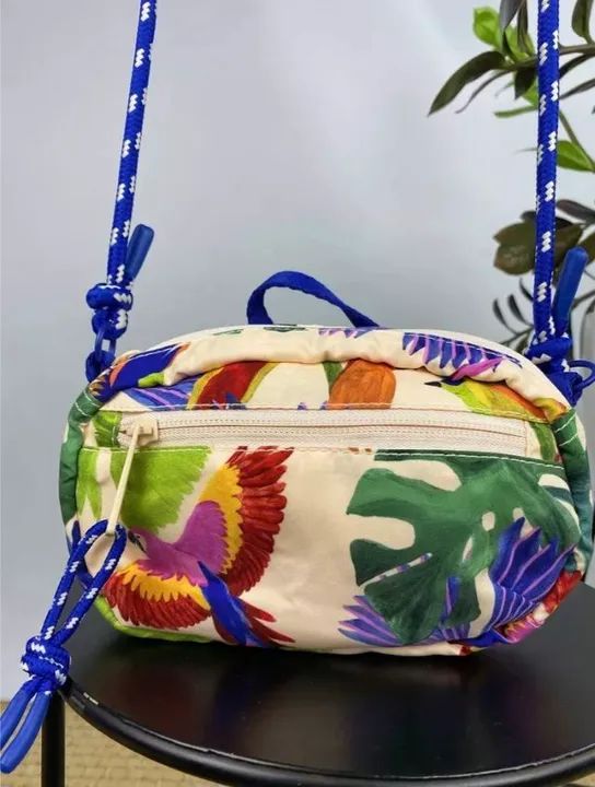 Bolsa Farm Chuchu Pássaros Pintados  - Foto 3