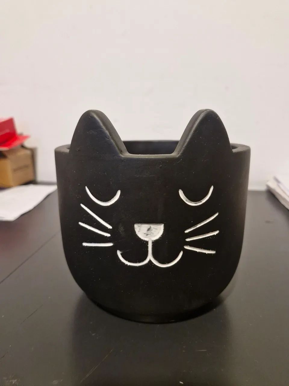 2 cachepots gatinho