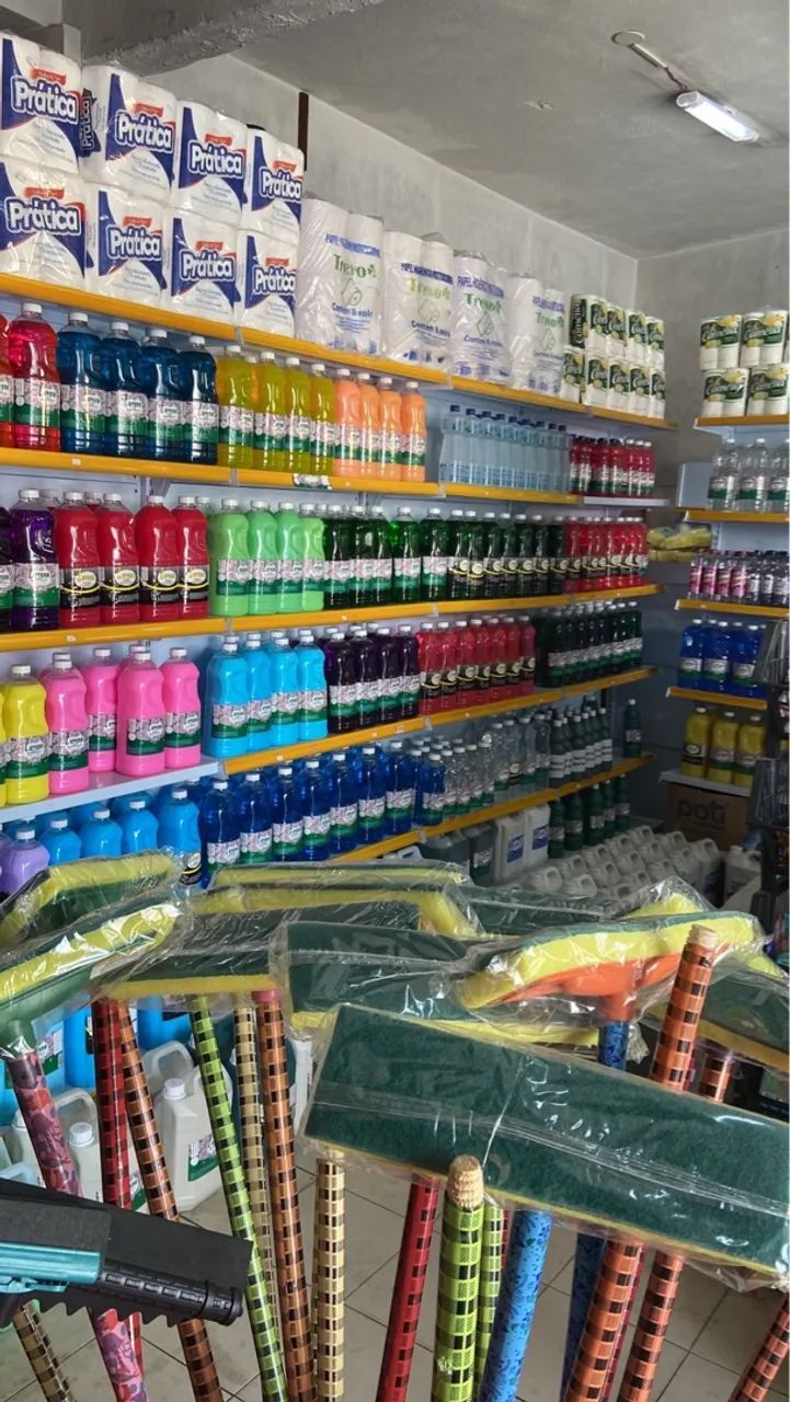 VENDE-SE LOJA DE PRODUTOS DE LIMPEZA - PRONTA PARA TRABALHAR!