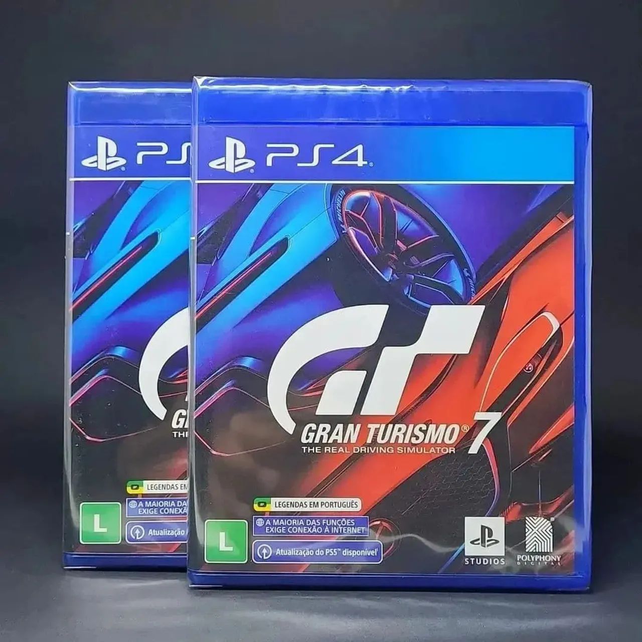 Jogo imperdível Gran Turismo 7 - PS4 - Novo