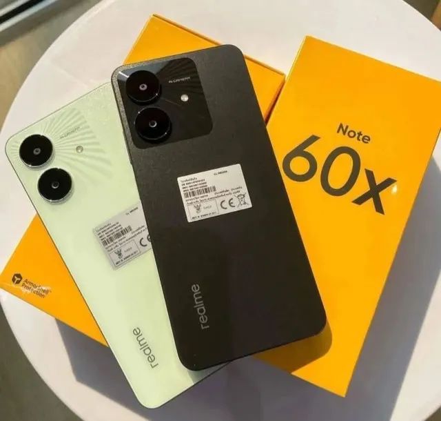 Realme Note 60X - 128GB - 4 GB RAM - Câmera 8MP - Bateria de 5000mAh