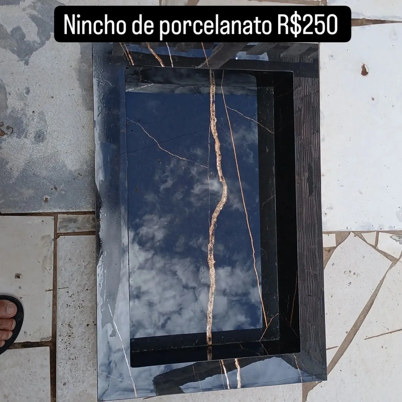 Nicho em porcelanato 