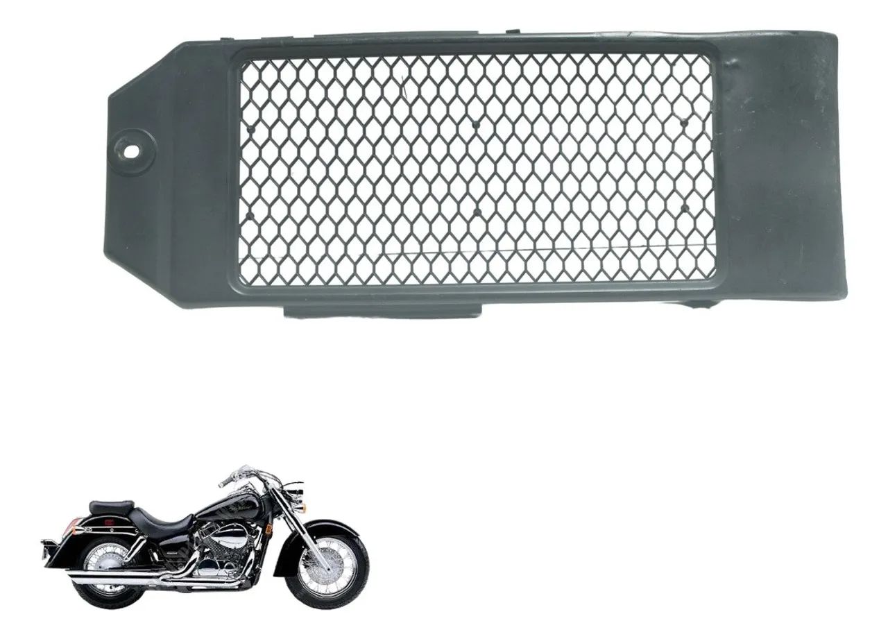 Grade Proteção Radiador C/avaria Honda Shadow 750 06-08 Orig