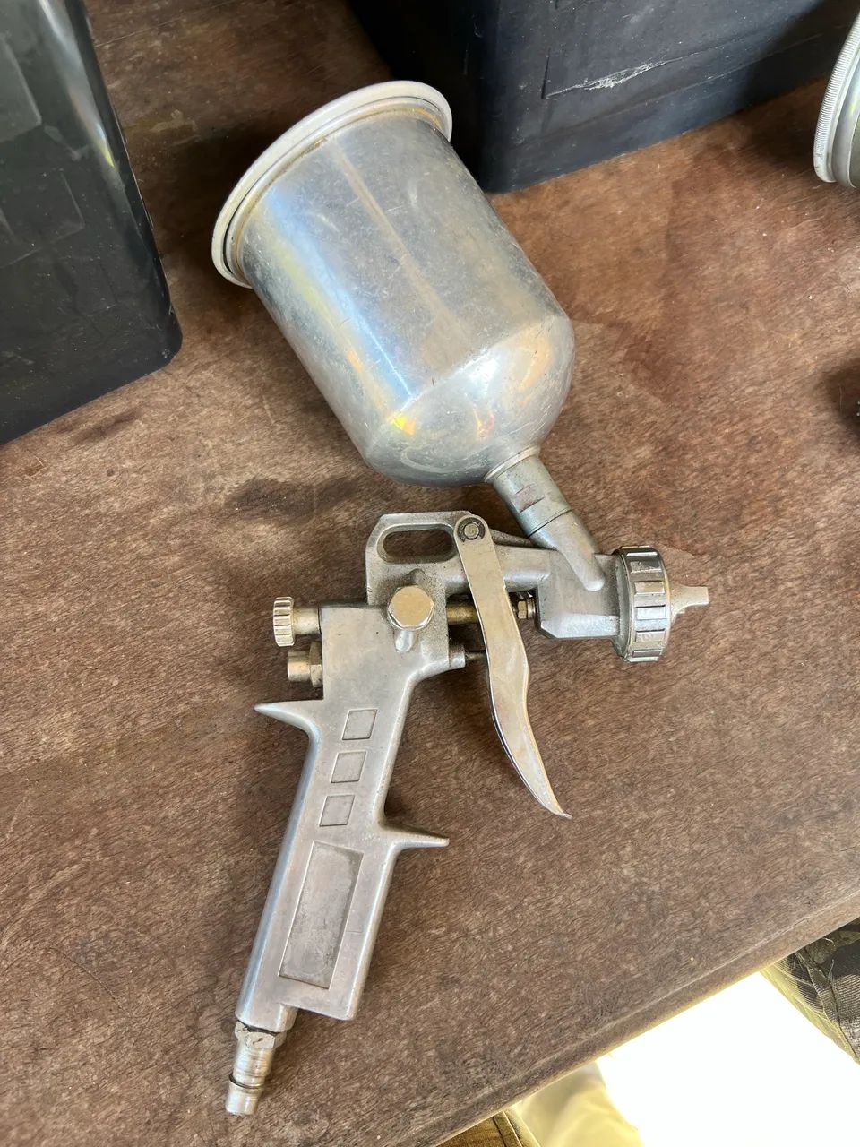 Pistola de pintura profissional Falco em alumínio oportunidade  - Foto 2