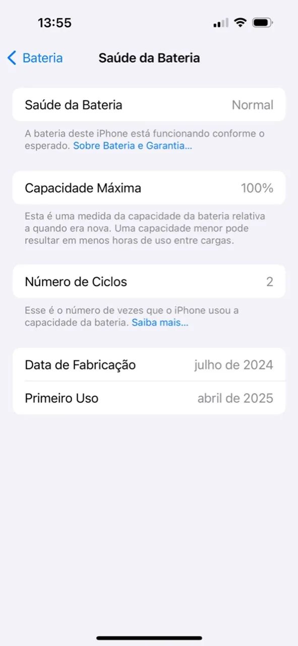iPhone 15 Blue - NOVO, com Garantia Apple - Foto 4
