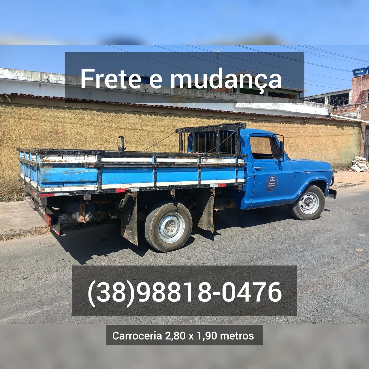 Frete e mudança a partir de R$ 130,00