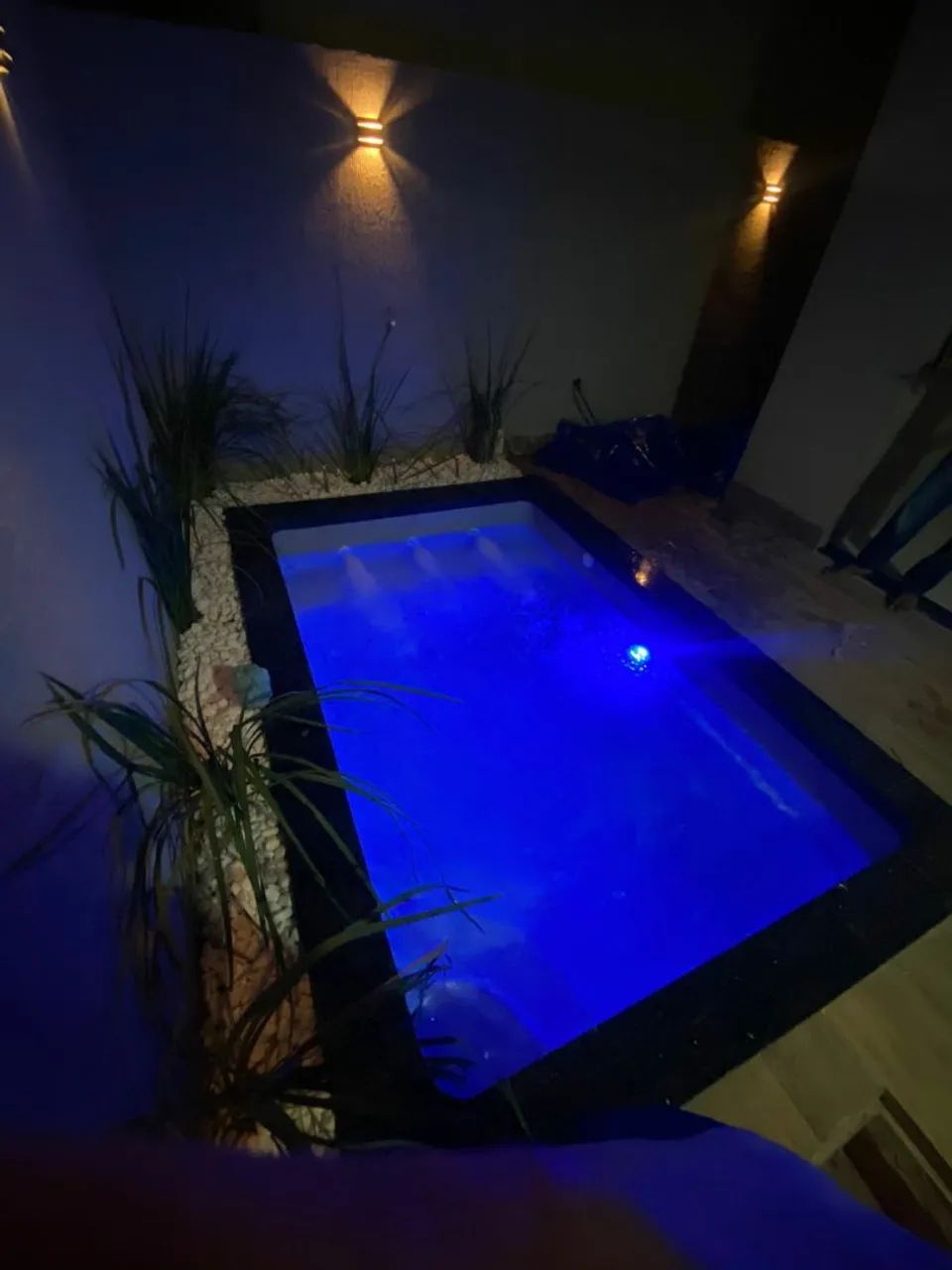 Piscina com iluminação LED 3x2 garantia de 15 anos  - Foto 4