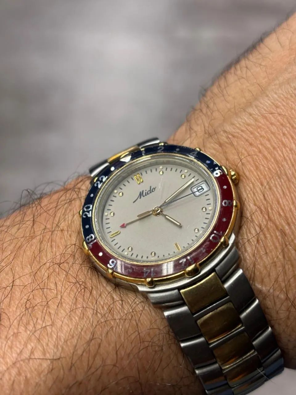 RELÓGIO RARO MIDO GMT - VINTAGE  - Foto 4
