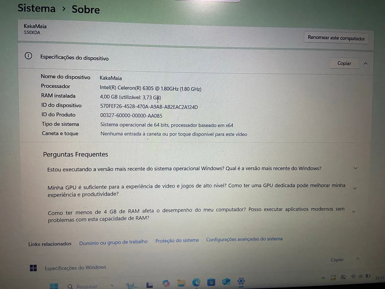 Selling Intel Celeron Notebook64385503323778122