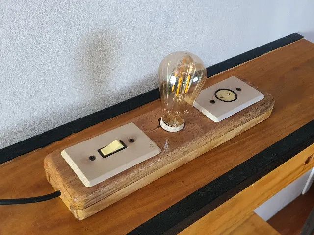 Luminária asrtesanal - EXCLUSIVA