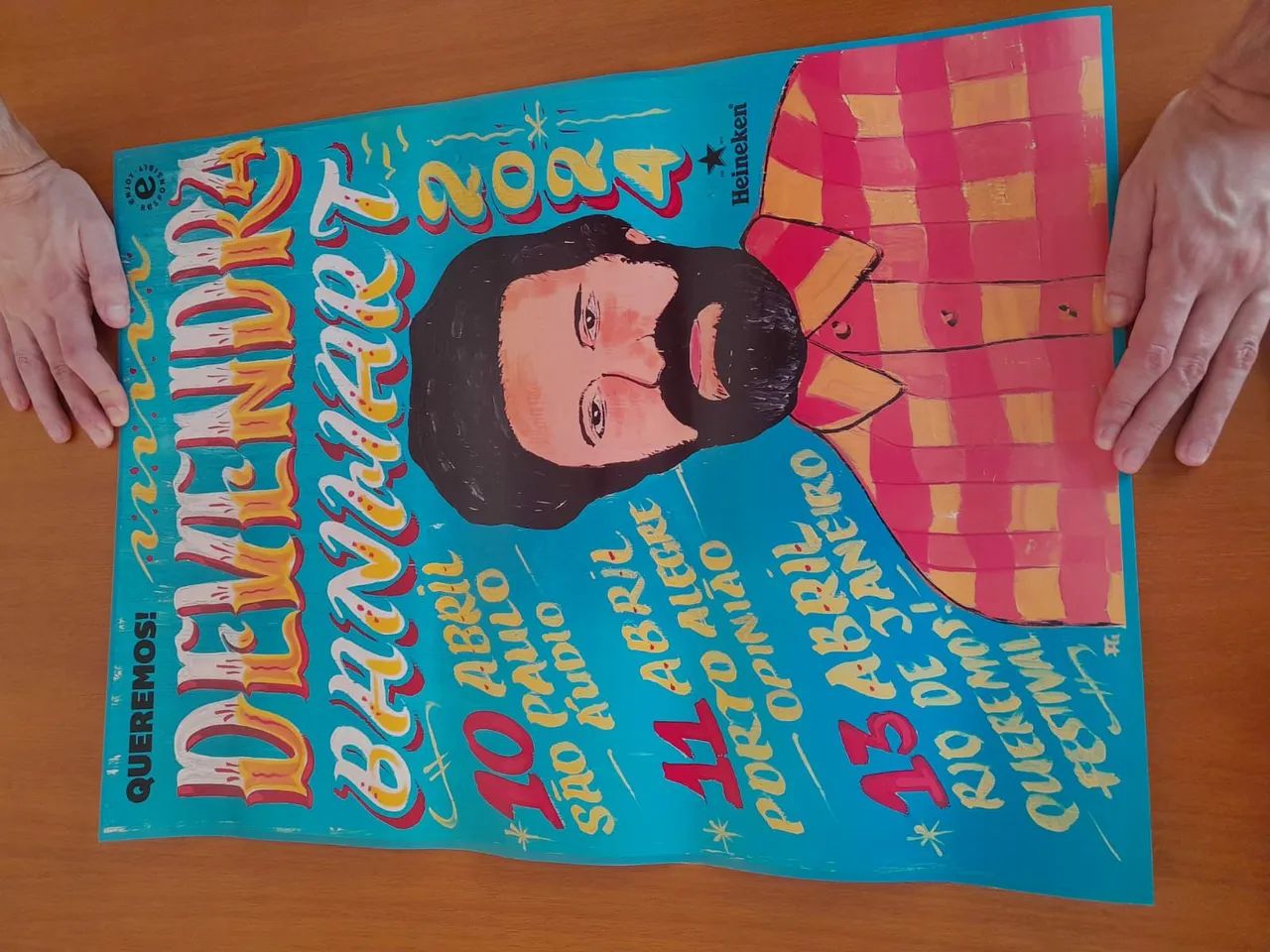 Poster Devendra turnê Brasil 2024