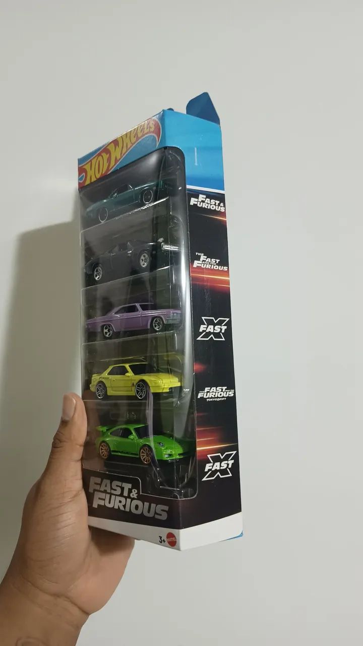 Pack Velozes e Furiosos 2025 Hotwheels 5 miniaturas lacrado - Foto 2