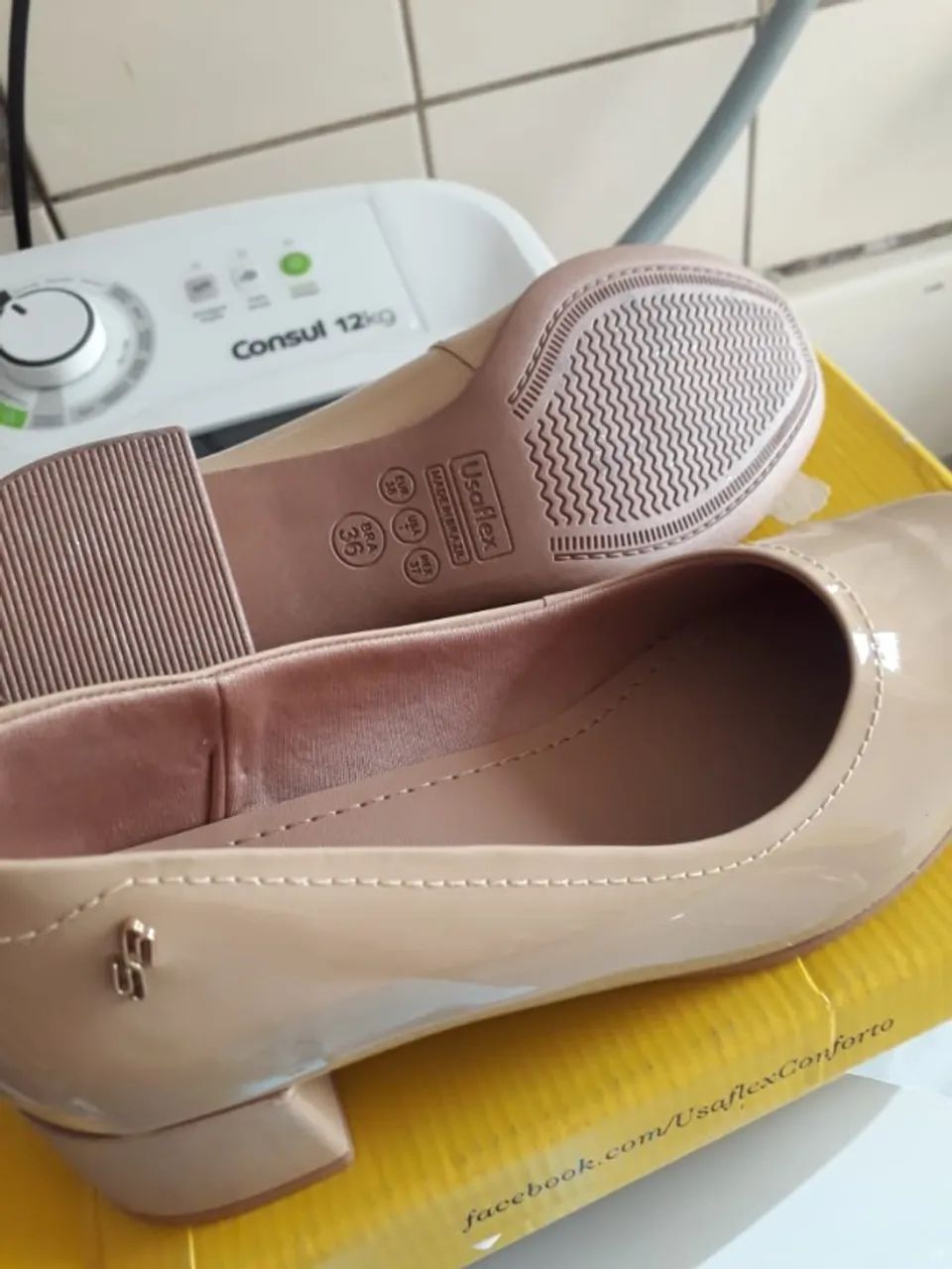 Vendo sapato couro Usaflex - Foto 4