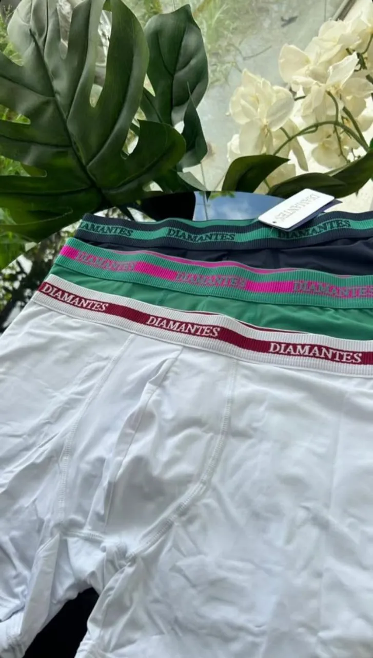 Cuecas Boxer Diamantes - Conforto e Estilo!
