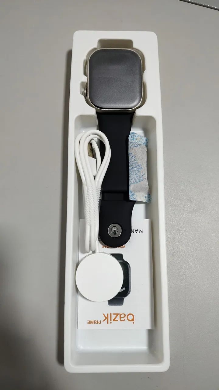 PROMOÇÃO RELÂMPAGO! PRA LEVAR LOGO! Smartwatch Bazik Prime Cosmos Series W97 Pro Max - Foto 3