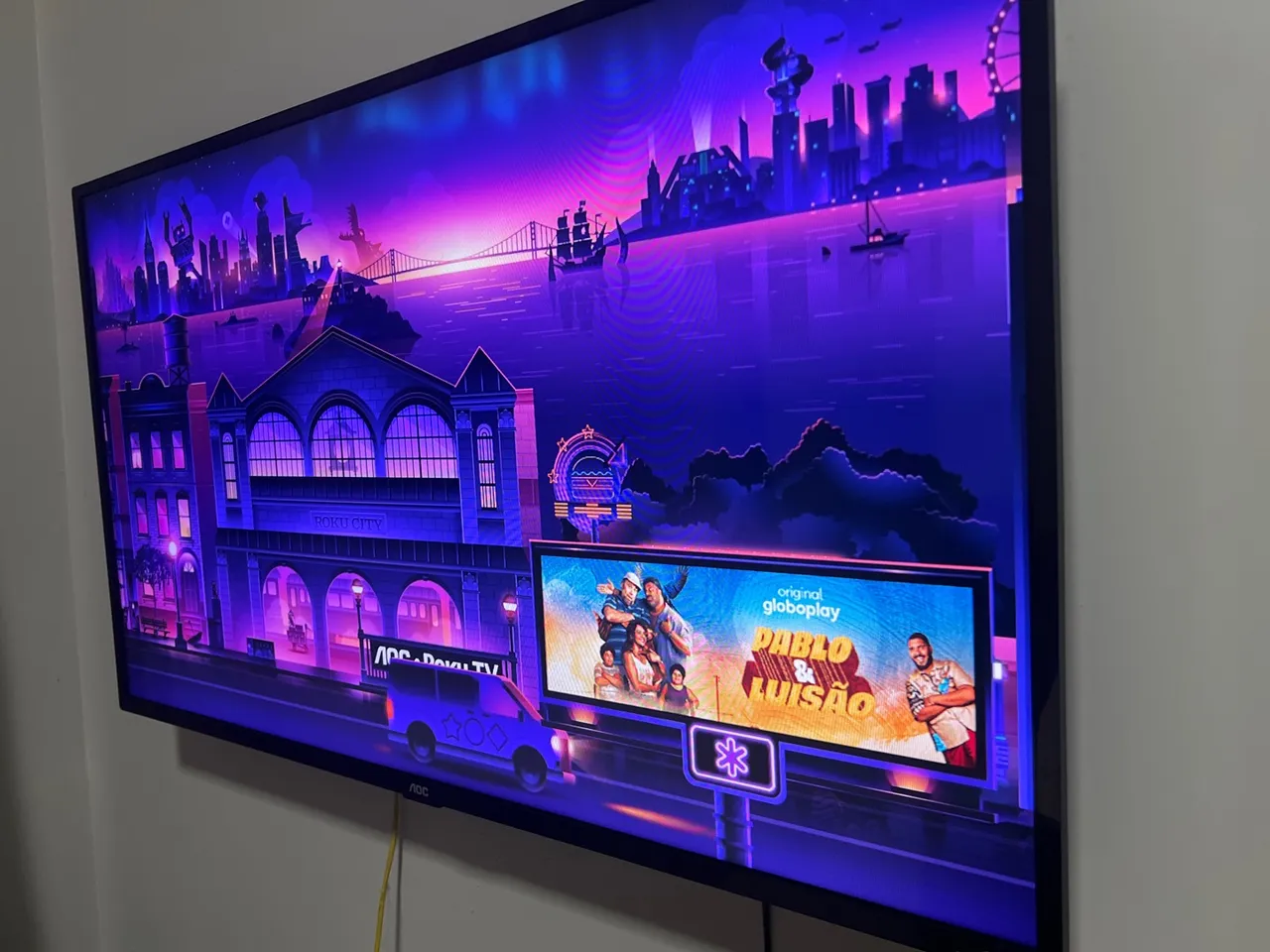 Smart TV AOC - Tela Incrível e Design Moderno