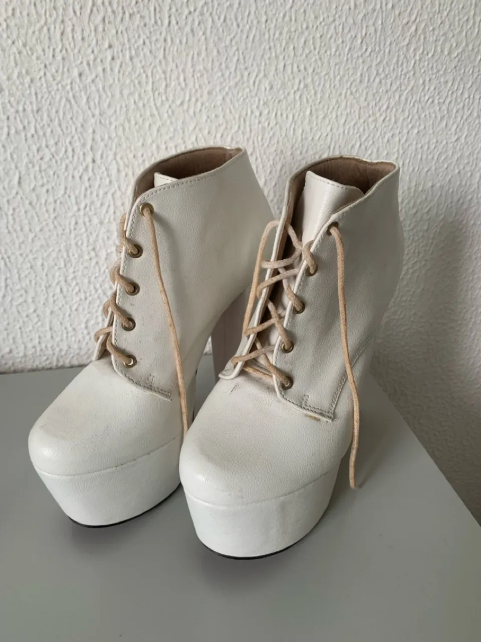 Meia pata off white