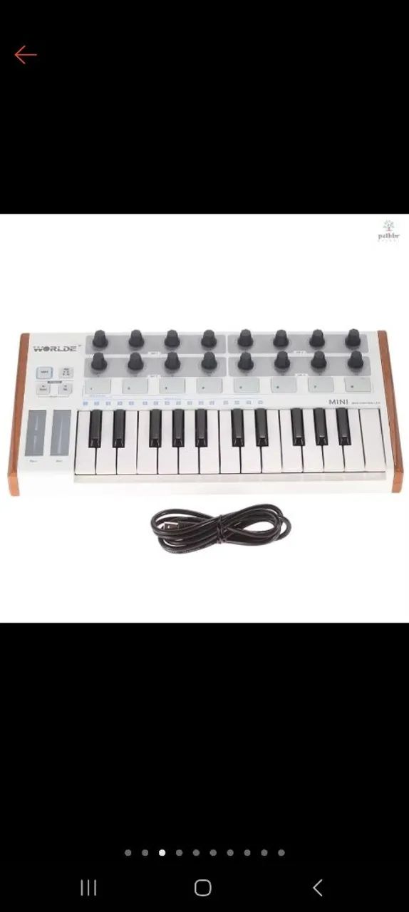 Controlador MIDI Worlde Mini - Foto 3