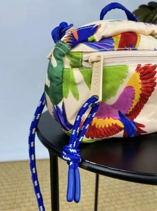 Bolsa Farm Chuchu Pássaros Pintados  - Foto 4