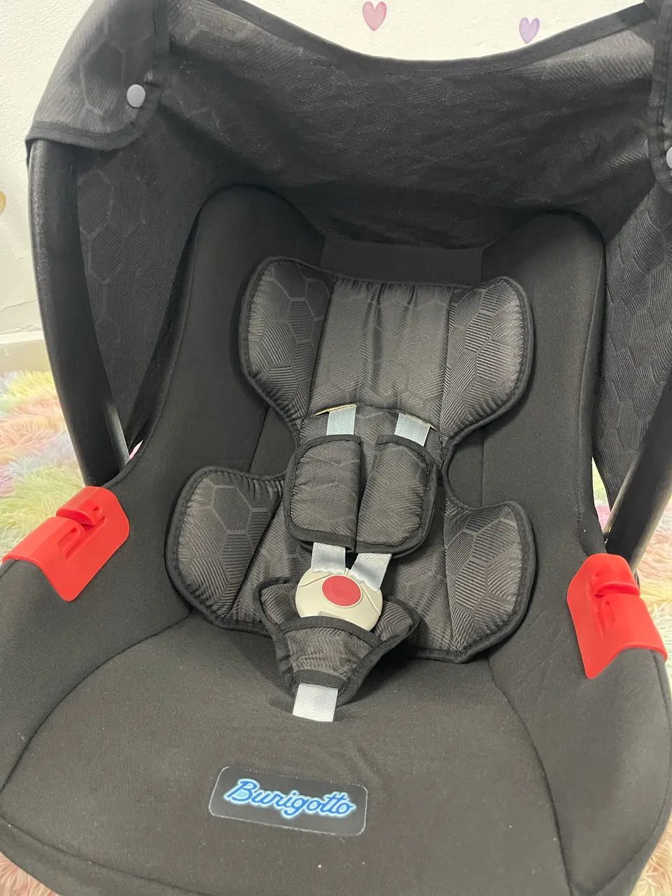 Carrinho de bebê e bebê conforto Burigotto Rio k - Foto 3
